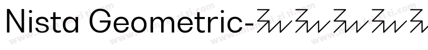 Nista Geometric字体转换